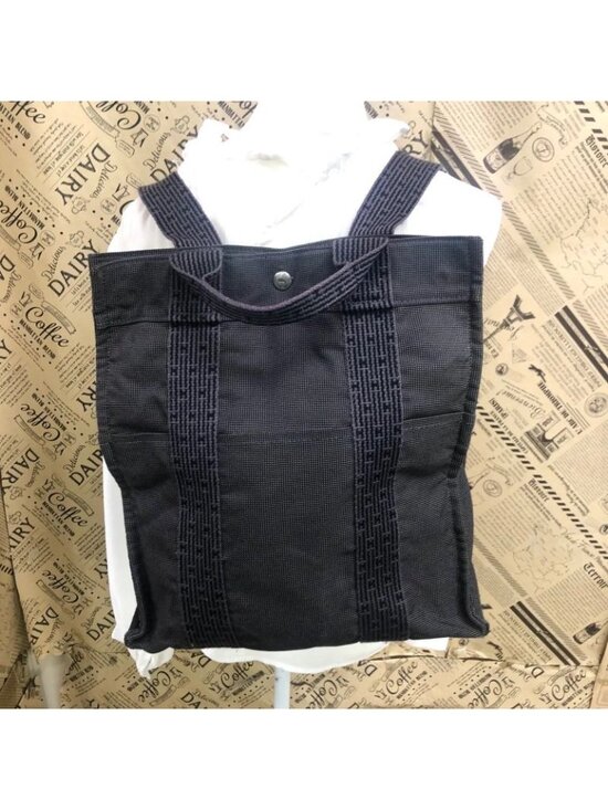 Hermes Her Line a Dos MM Canvas Backpack